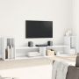 Televizoriaus spintelės, 2vnt.,, baltos, 100x30x50cm, MDP