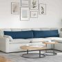 Sofa Pagalvės 2 pcs Mėlyna 145 x 40 cm audinys