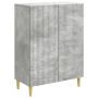 Kabalas Betono pilka 66 x 34,5 x 90 cm Apdirbta mediena