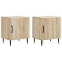 Šalia lovos spintelė 2 pcs Sonoma ąžuolas 43 x 34,5 x 50 cm