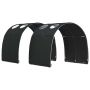 Lovos tunelis 2 pcs Juoda 211 x 67.5 x 2 cm Poliesteris