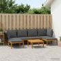 7 pcs Sodo poilsio komplektas Natūrali