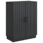 Kabalas Juoda 66 x 34,5 x 87 cm Apdirbta mediena