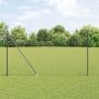 Tvora su stulpais Pilka 1,5 x 10 m Plienas ir PVC