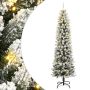 Dirbtinė Kalėdų eglutė su 300 LED lempučių ir sniegu, 210cm