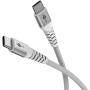 Goobay | USB-C Supersoft Textile Cable with Metal Plugs | 70194