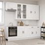 Virtuvės vienetas KALMAR 8 pcs Itin blizgi balta