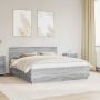 Lovos rėmas Pilkas Sonoma 180 x 200 cm Apdirbta mediena