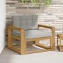 Lauko Vidurinis Sofa Poliesteris Balta