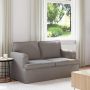 Sofa Taupe 144 x 80 x 85 cm audinys
