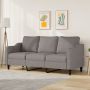 Trivietė sofa, taupe spalvos, 180cm, audinys