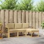 Lauko sofos komplektas 4 pcs