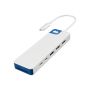 Hyper HyperDrive Flex 9 Port Dual 4K HDMI Dock, White/Blue | HD4103BUGL | HDMI ports quantity 2