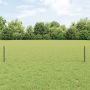 Tvora su stulpais Pilka 0,4 x 10 m Plienas ir PVC