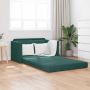 Sofa lova 110cm Tamsiai žalia Aksomas