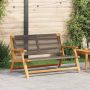 Sodo baldai Pilka 122 x 78 x 73 cm Kietos akacijos mediena