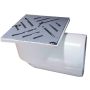 Trapas 110 plast./metal. kampu 15x15