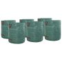 Sodo atliekų maišai 12 pcs Žalia 67 x 67 x 75,5 cm