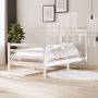 Lovos rėmas, baltos spalvos, 100x200cm, medienos masyvas