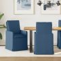 Valgomojo kėdės 2 pcs Mėlyna 57 x 67 x 98 cm audinys