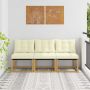3 Vienetas Lauko Vidurinis Sofa