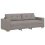 Sofa Taupe 221 x 80 x 80 cm audinys