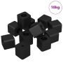 Stalčiaus laikiklis 6792 pcs Juoda 15 x 15 x 15mm