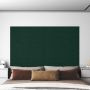 Sieninis galvūgalis 12 pcs Tamsiai žalia 90 x 15 cm Aksomas