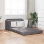 Sofa lova 110cm Pilka Dirbtinė Oda