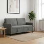Sofa su saugojimo vieta Tamsiai pilka 172 x 78 x 87 cm