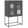 Highboard Antracitas 68x39x107 cm Plienas