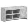 Batu skrynia Betono pilka 100 x 39,5 x 51 cm Apdirbta mediena