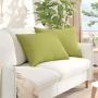 Sofa Pagalvės 2 pcs Šviesiai žalia 70 x 50 cm audinys