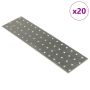 Perforuotos plokštės, 20vnt., 300x80mm, plienas, 2mm