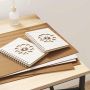 Dekoratyvinės Panelės 50 pcs Balta 30 x 42 x 0.27 cm
