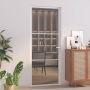 us durys, baltos, 83x201,5cm, ESG stiklas ir aliuminis