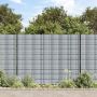 Sodo pertvaros, 10vnt., pilkos, 252,5x19cm, PVC