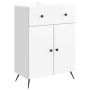 Kabalas Itin blizgi balta 66 x 34,5 x 90 cm Apdirbta mediena