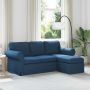 Sofa Mėlyna 215 x 138 x 80 cm audinys