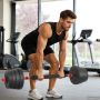 2-in-1 hantelių rinkinys 40kg Juoda ir raudona