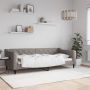 Sofa, taupe spalvos, 90x200cm, audinys