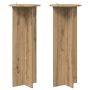 Augalų stovas 2 pcs Artisano ąžuolo Ø40 x 100 cm
