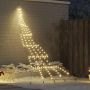 LED Kalėdinė eglutė su žemės kuoleliais Šilta balta 306 cm