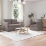 Sofa 2 pcs Taupe 196 x 82 x 85 cm audinys