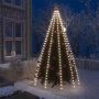 Kalėdų eglutės girlianda su 250 šaltų baltų LED lempučių, 250cm
