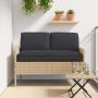 Pagalvių komplektas 3 pcs Juoda Oksfordo audinys