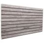 Sienų plokštės 10 pcs Pilka 100 x 50 cm EPS putos