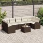 Sodo Sofų Rinkinys Ruda 55 x 55 x 37 cm poliratanas