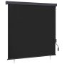 Roletas Dryžuotas Antracitas 180 x 250 cm Audinys ir aliuminis
