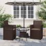 Sėdynių pagalvėlės 2 pcs Taupe 47 x 36 x 2 cm Poliesteris
